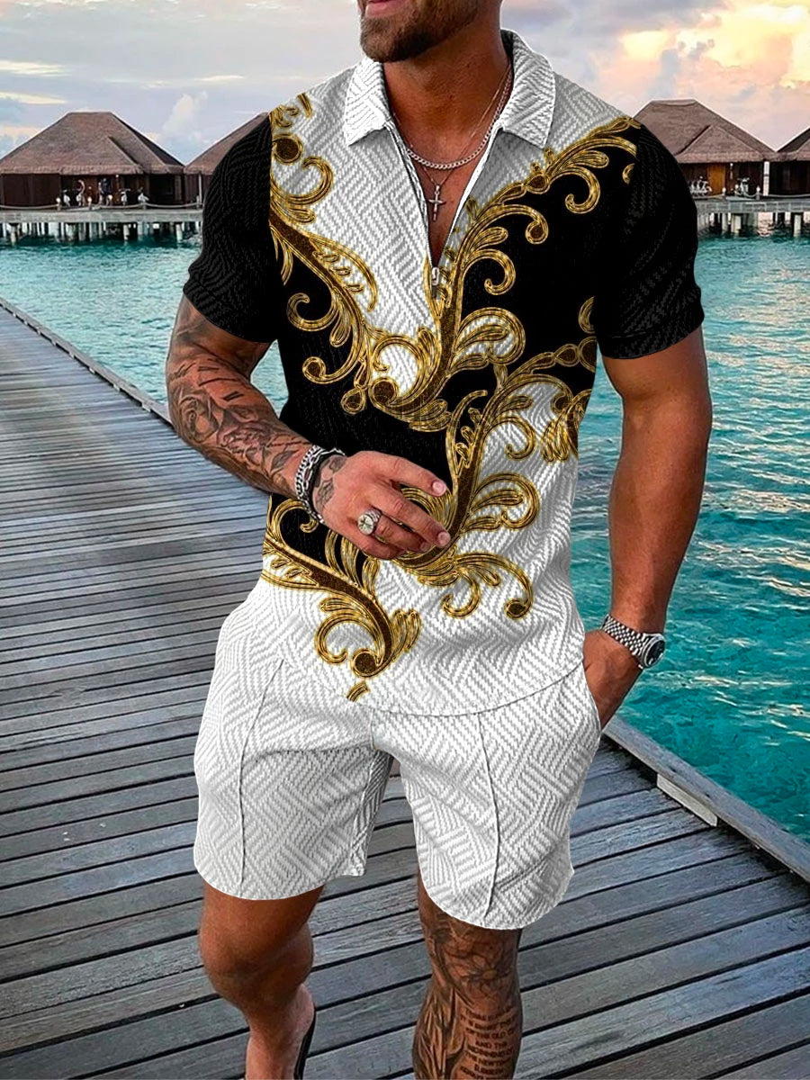 Men's Designer Polo Suit - King