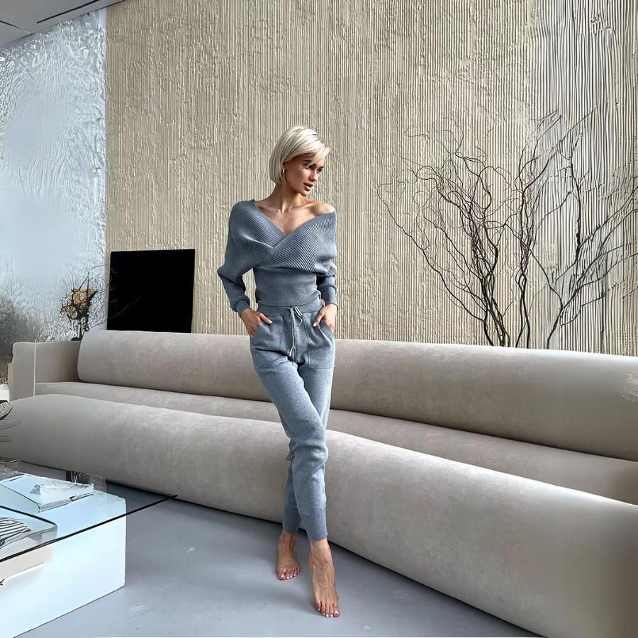 Ivy Off Shoulder Lounge Set