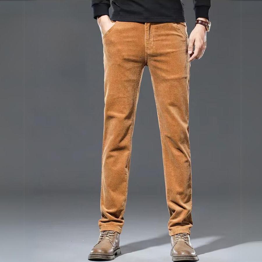 Mercer Straight Fit Corduroy Pants