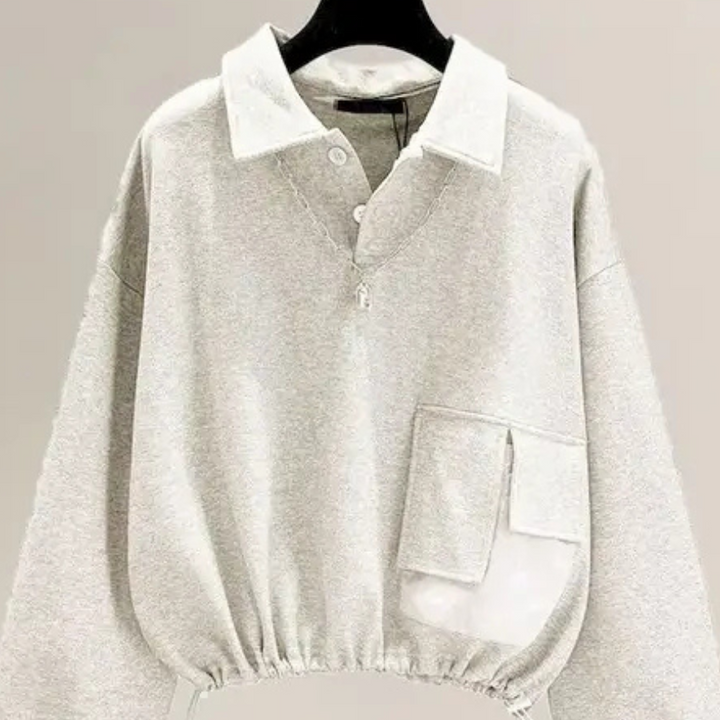 Contemporary Comfort Loose Sweatshirt