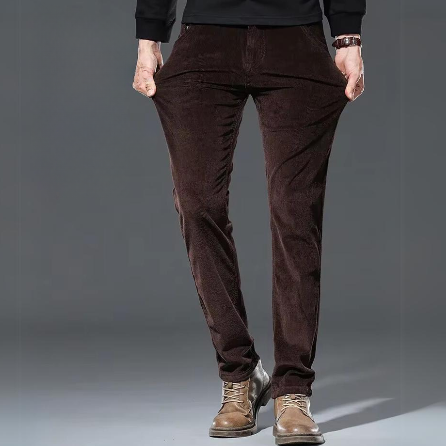 Mercer Straight Fit Corduroy Pants