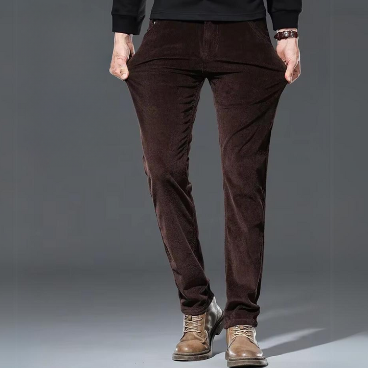Mercer Straight Fit Corduroy Pants
