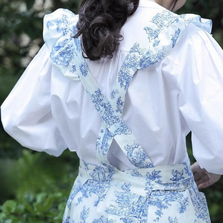 Vintage Toile Apron