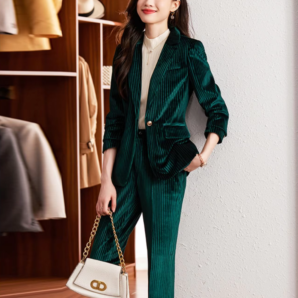 Velvet Dream Corduroy Suit