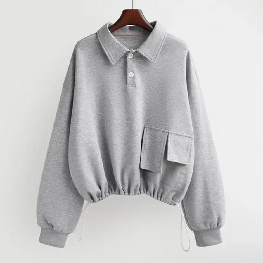 Contemporary Comfort Loose Sweatshirt