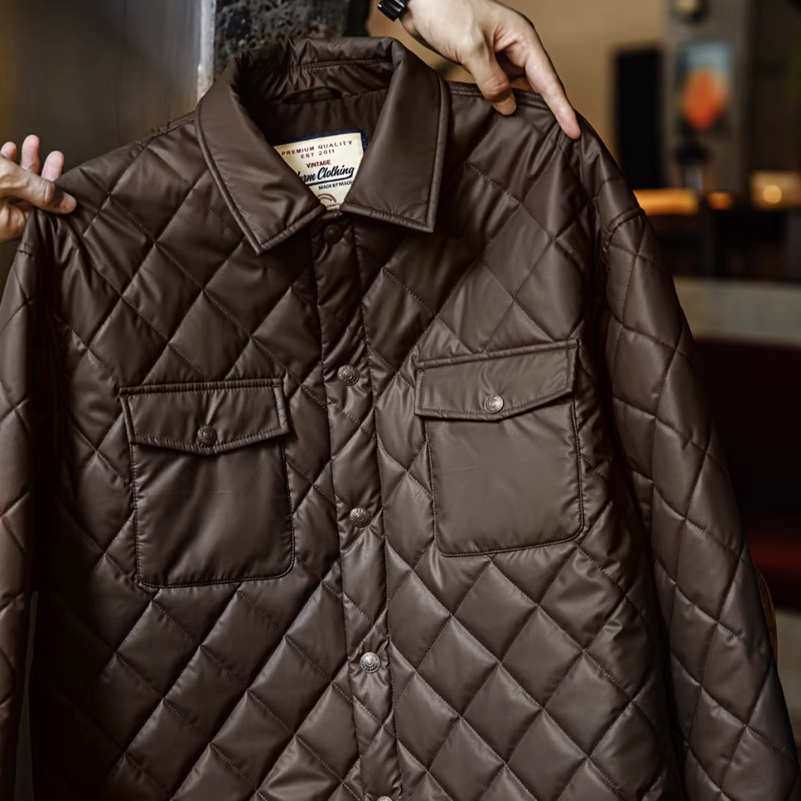Miller Vintage Diamond Quilted Jacket
