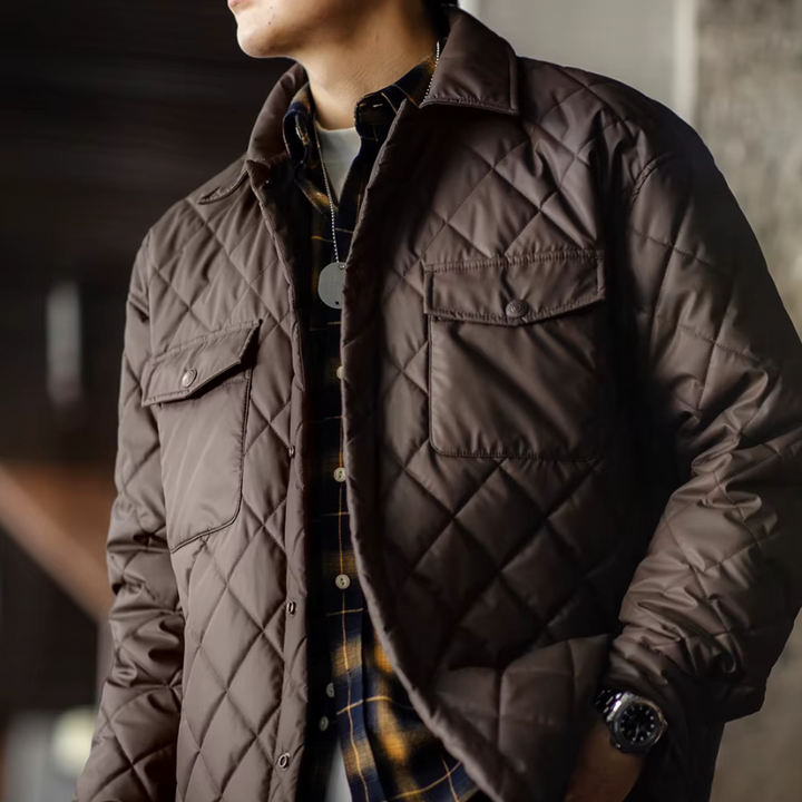 Miller Vintage Diamond Quilted Jacket