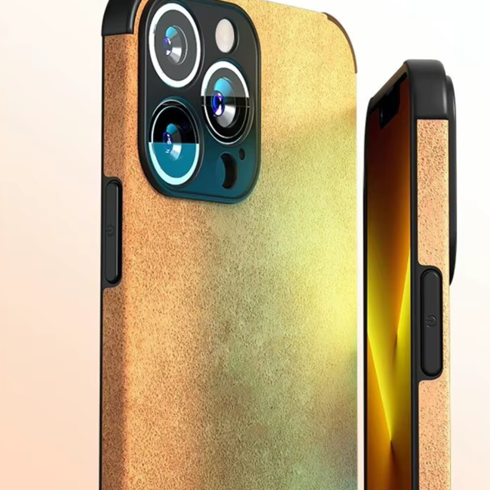 Atlas Tumbled Leather iPhone Case