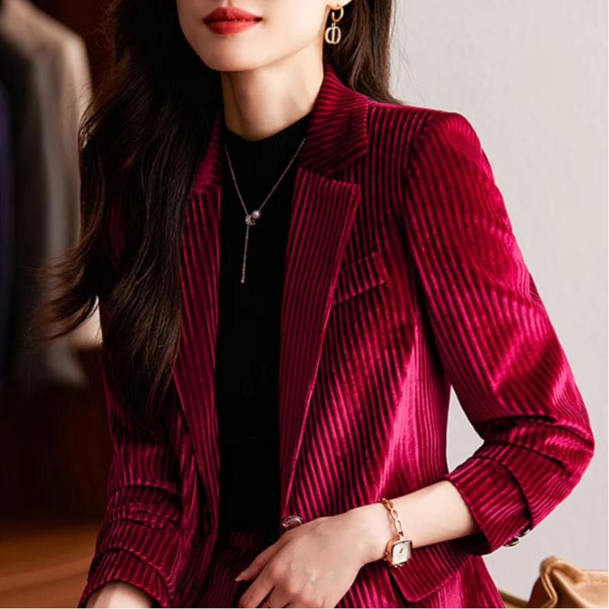 Velvet Dream Corduroy Suit