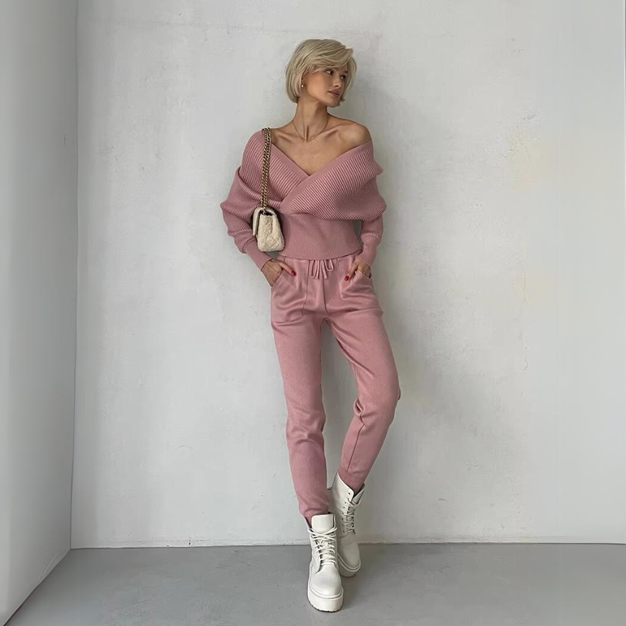 Ivy Off Shoulder Lounge Set