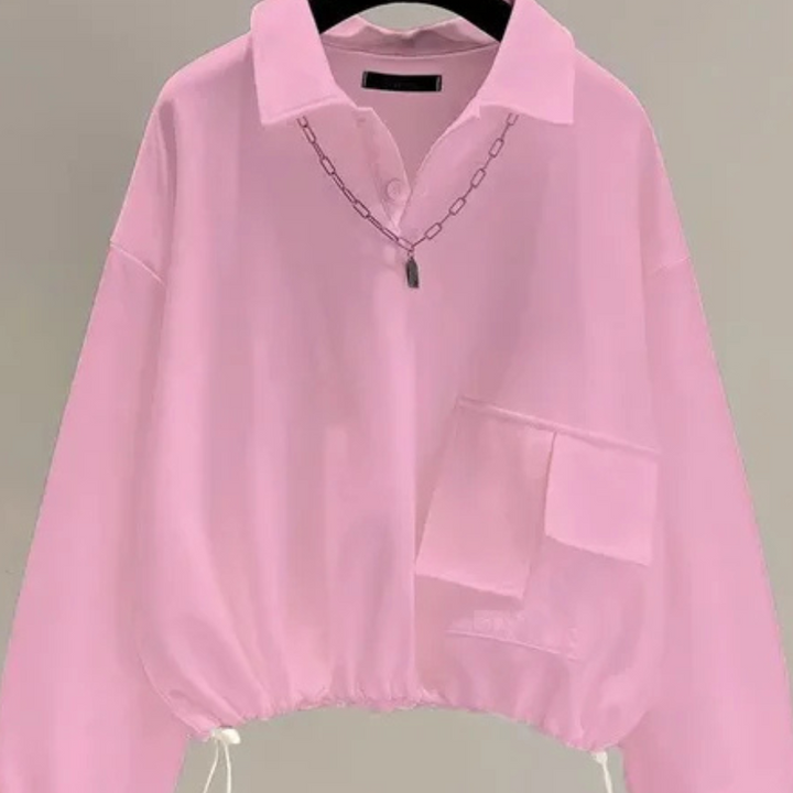 Contemporary Comfort Loose Sweatshirt