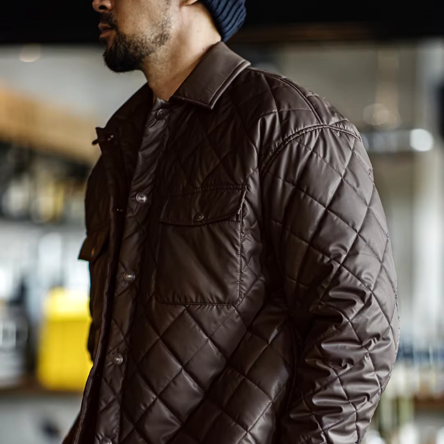Miller Vintage Diamond Quilted Jacket