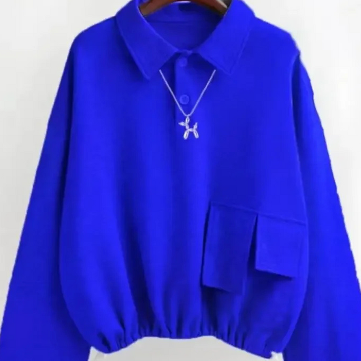 Contemporary Comfort Loose Sweatshirt