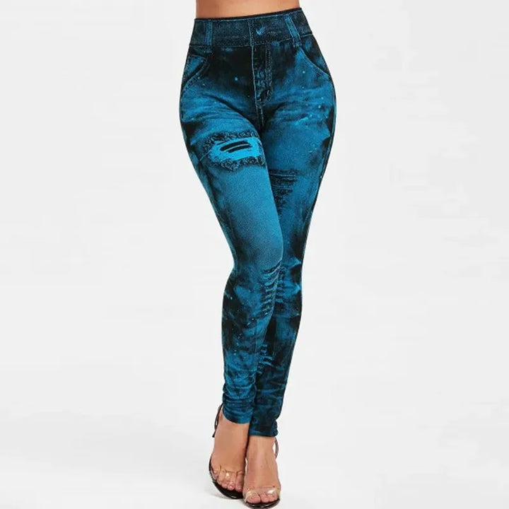 Faux Jean Leggings