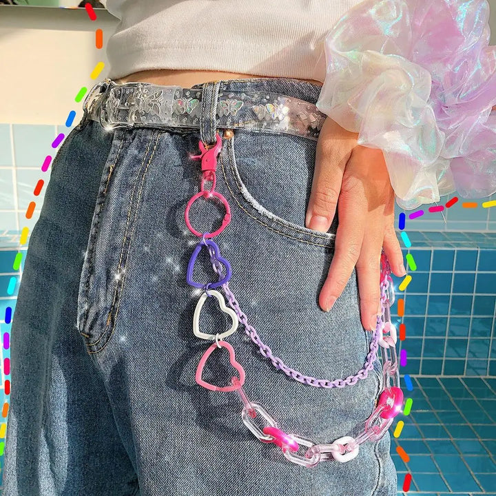 Y2K Rainbow Wallet Chain