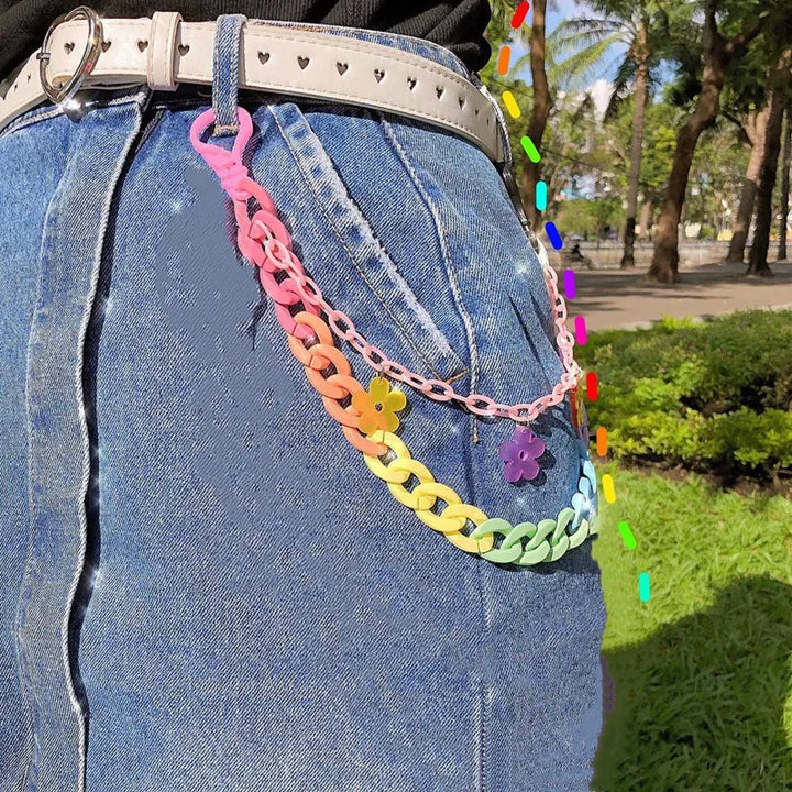 Y2K Rainbow Wallet Chain