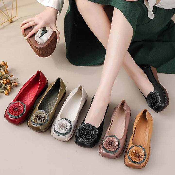 Rosette Heirloom Slip Ons