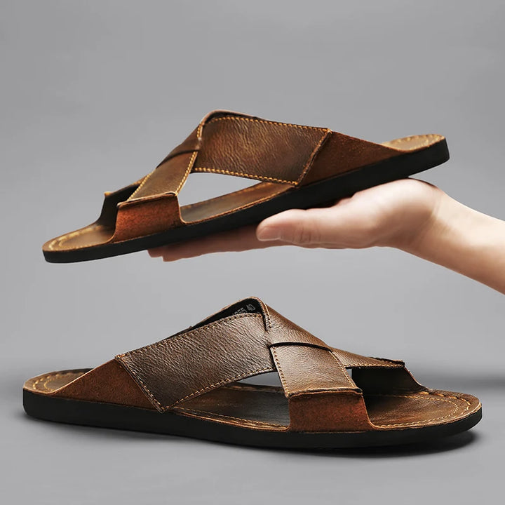 Leonardo Leather Sandals