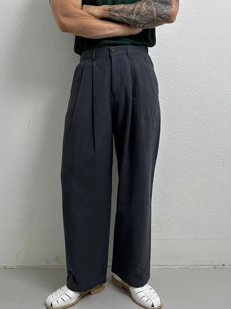 Driftcut Linen Trousers