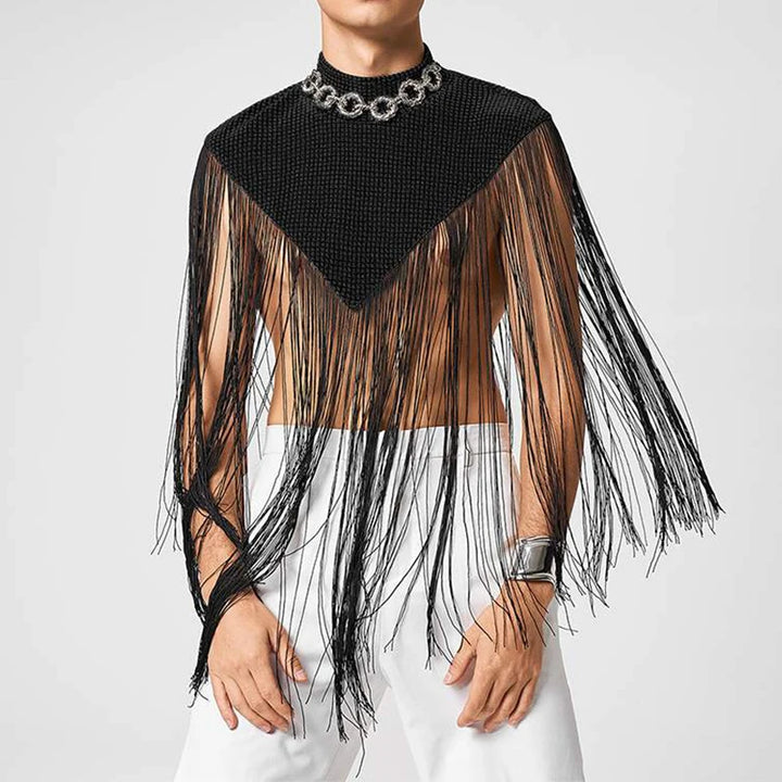 Midknight Tassel Tank