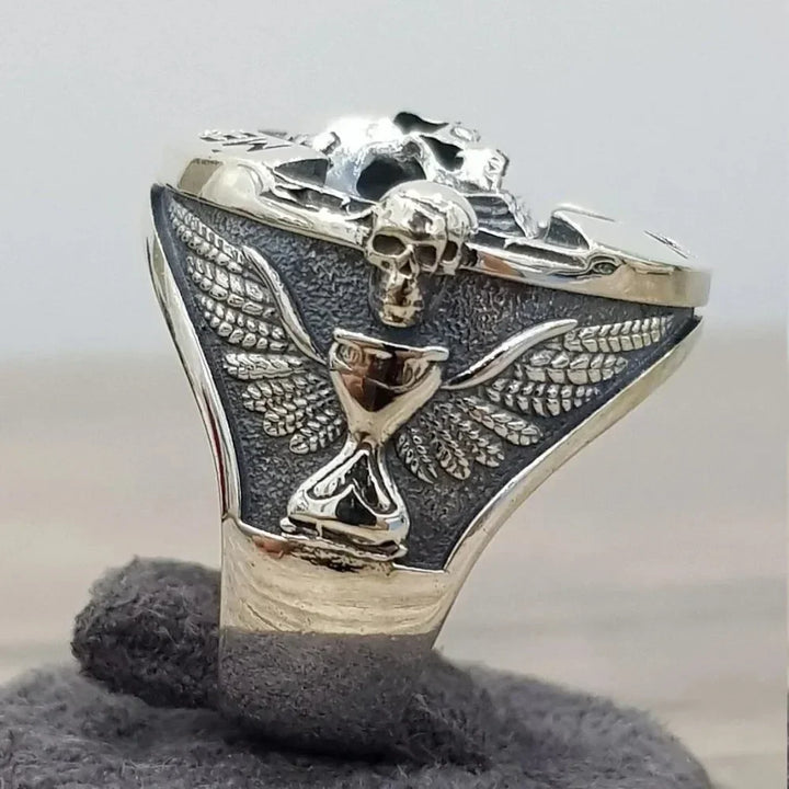Memento Mori Signet Ring
