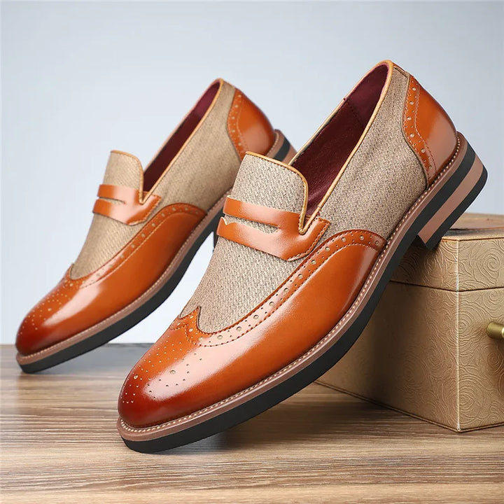 Sorrento Split-Tone Loafers