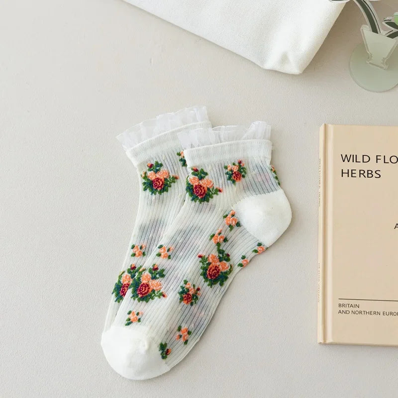 Heirloom Lace Socks