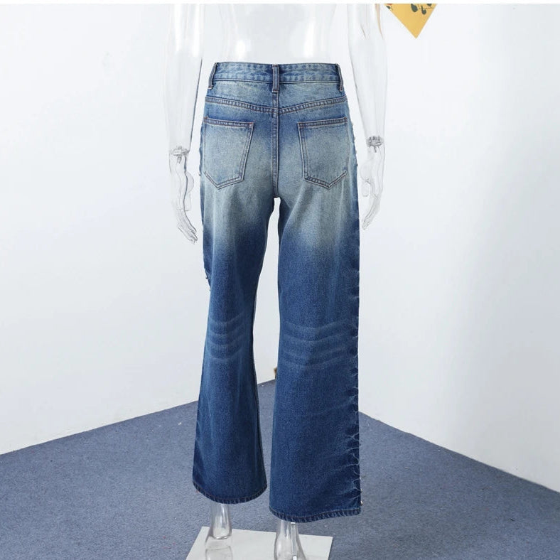 Roxanna Side Stud Jeans