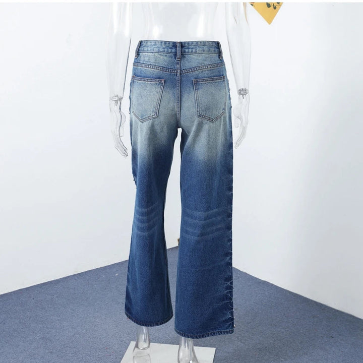 Roxanna Side Stud Jeans