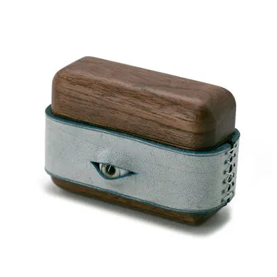 Glaring Gaze Leather AirPods Case