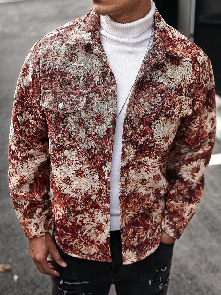 Baroque Bloom Overshirt