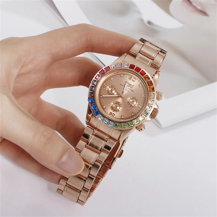 Spectrum Rose Gold Chronograph