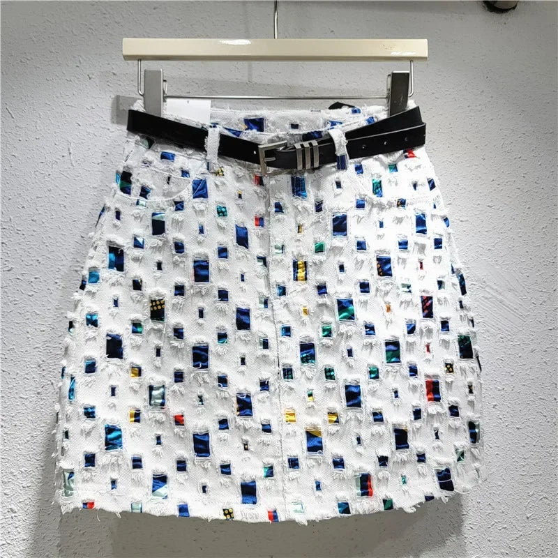 Mosaic Signal Skirt