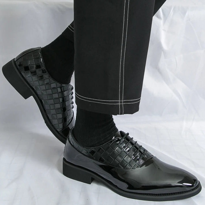 Prestige Grid Oxfords