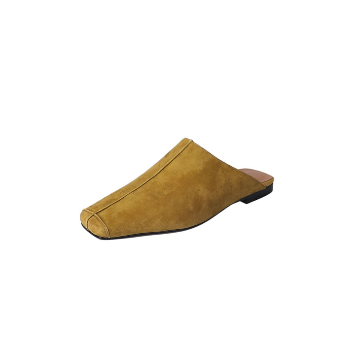 Bottega Kid Suede Flats