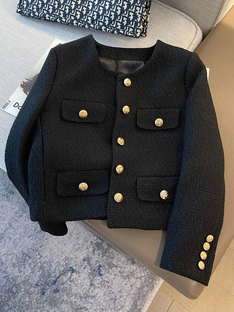 Claudia Boxy Tweed Jacket