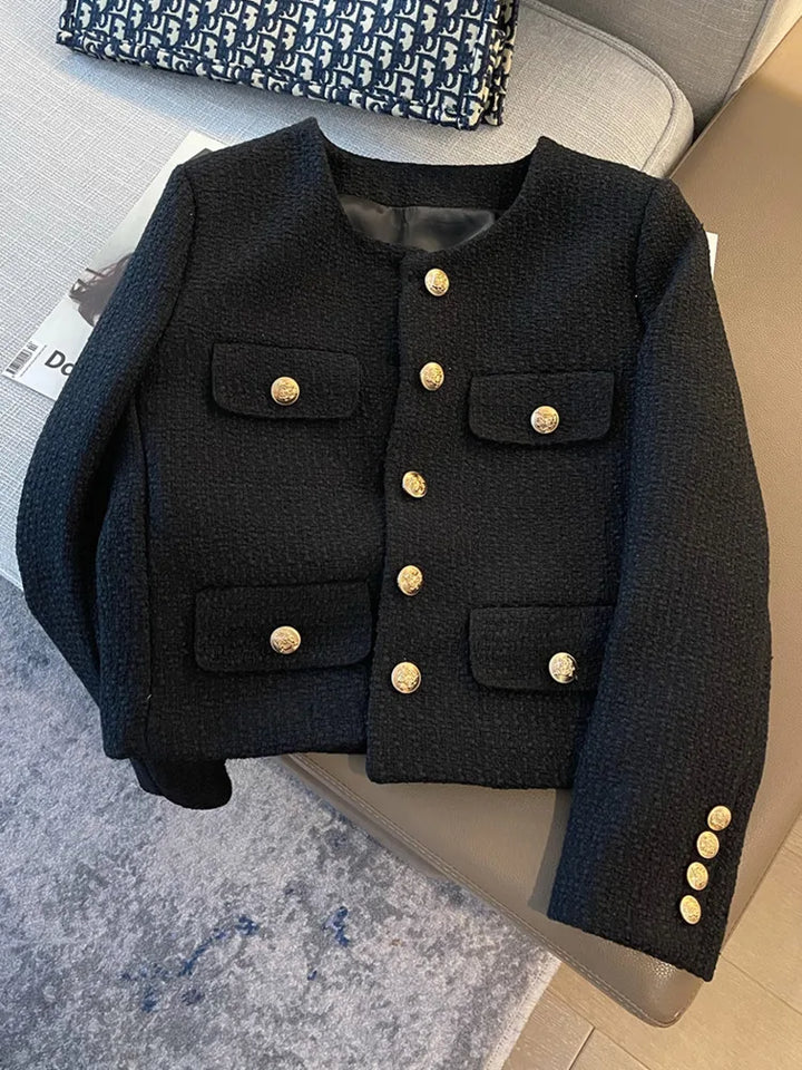 Claudia Boxy Tweed Jacket