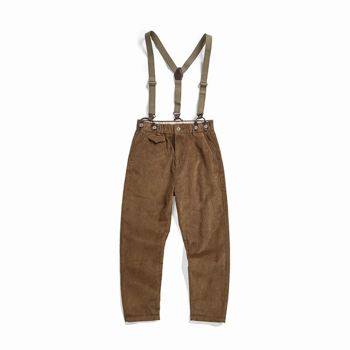 Retro Corduroy Overalls