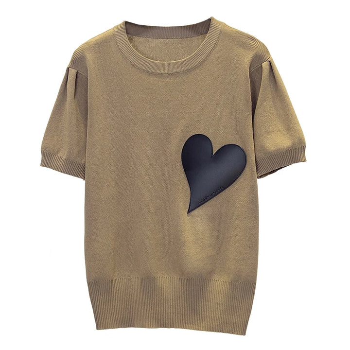 Heartbeat Patch Knit