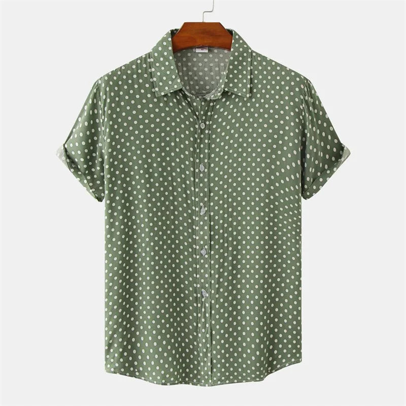 Tavari Casual Polka Dot Shirt
