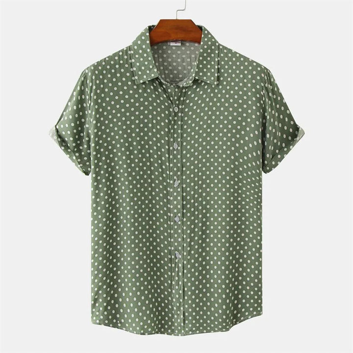Tavari Casual Polka Dot Shirt