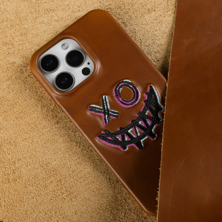 Chaos Leather iPhone Case