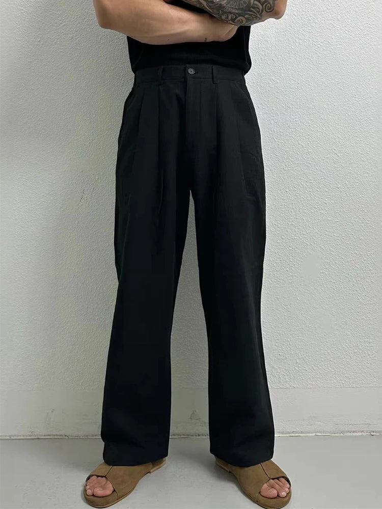 Driftcut Linen Trousers