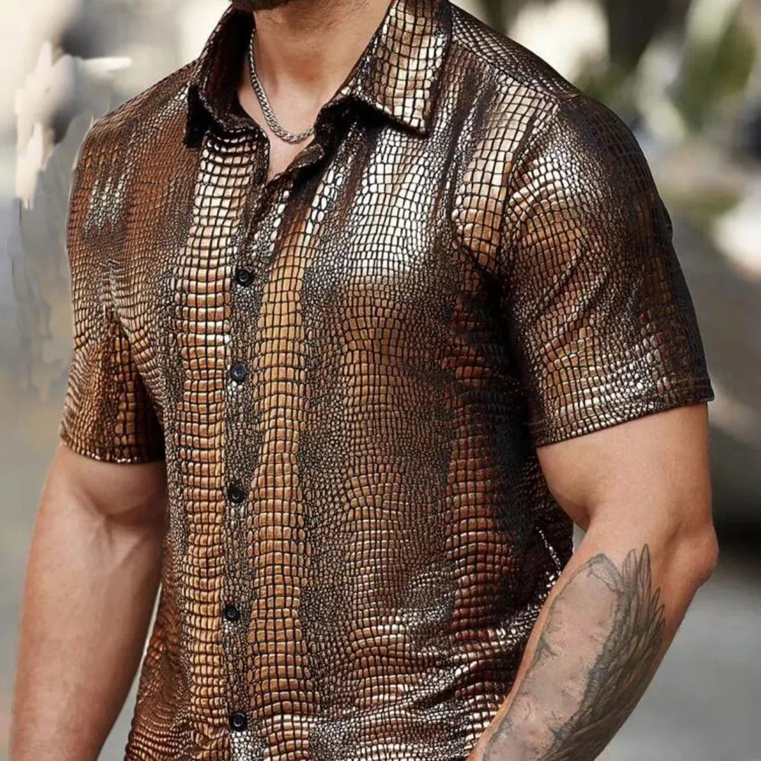 Python Mirage Button-Up
