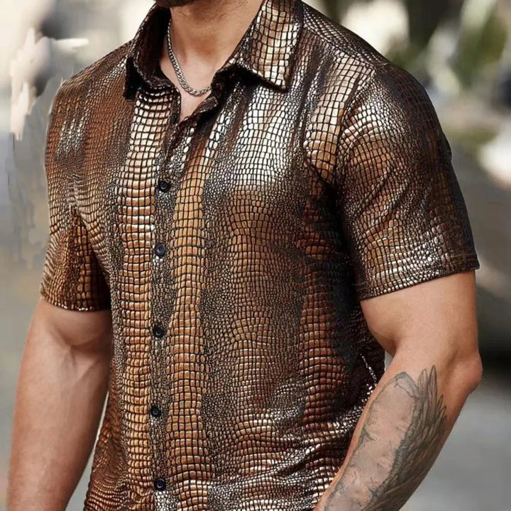 Python Mirage Button-Up