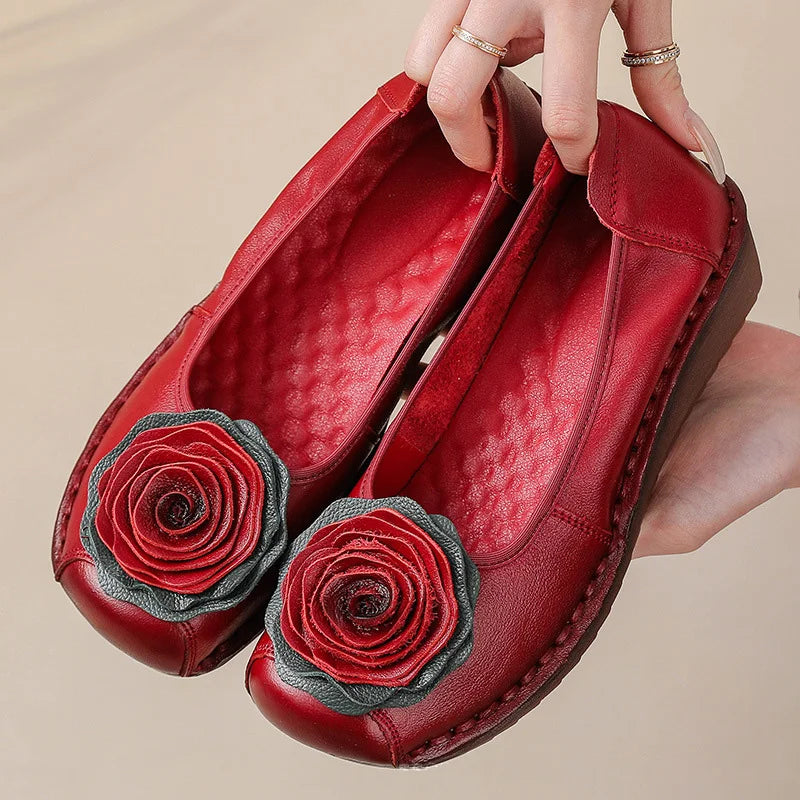 Rosette Heirloom Slip Ons