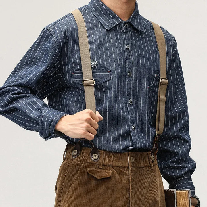 Retro Corduroy Overalls