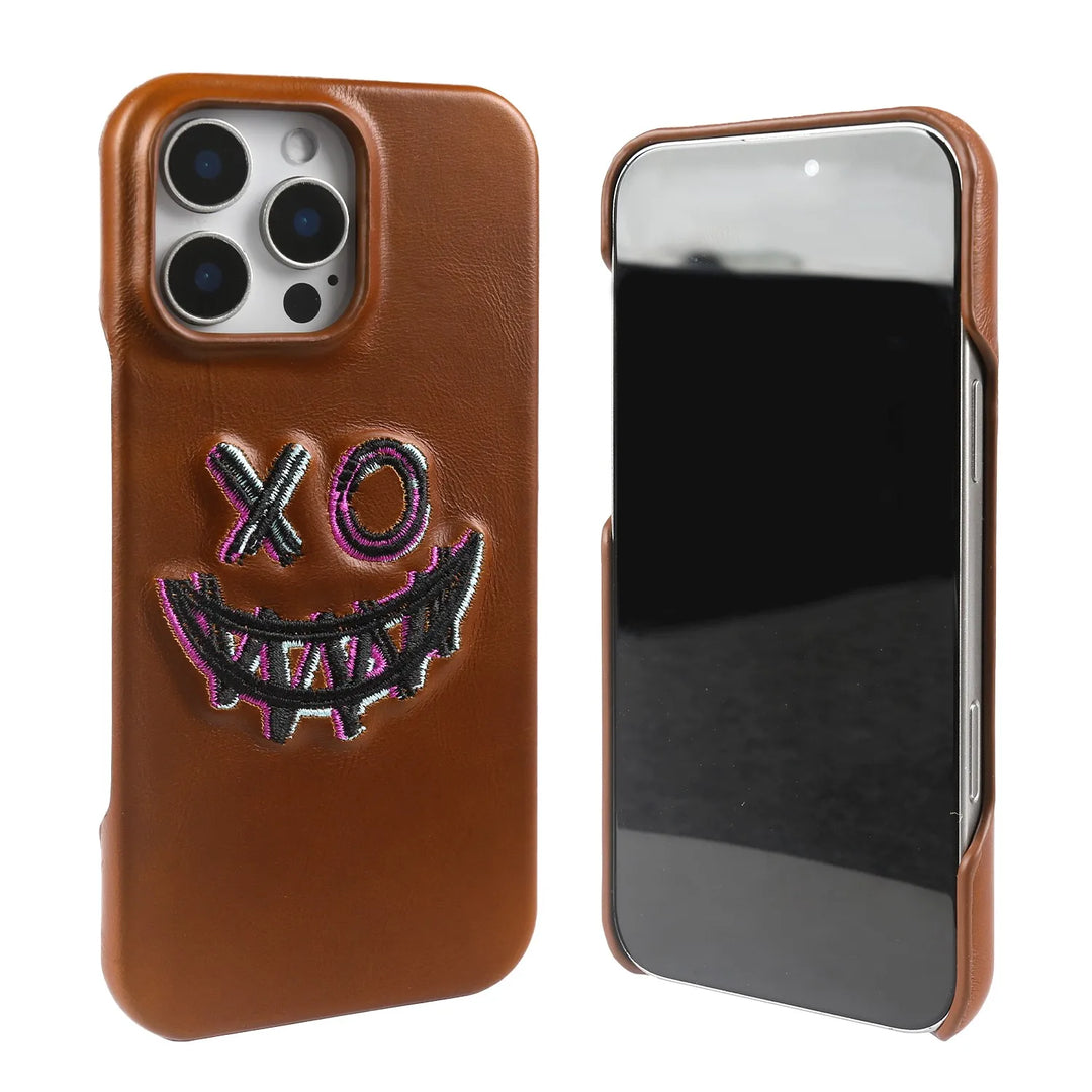 Chaos Leather iPhone Case