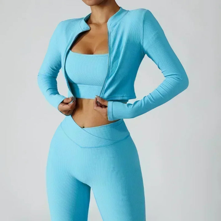 Ribbed Rhythm 3pc Set