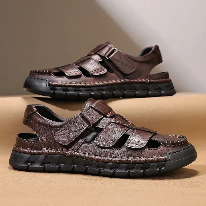 Bravaro Leather Sandals